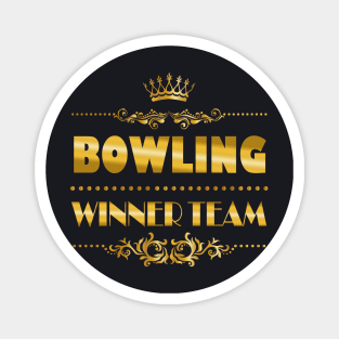 Bowling Winner Team Magnet